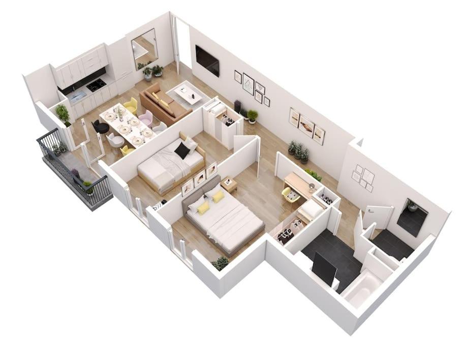 Paris & Disneyland - 2Min From Train Station - Free Private Parking Villiers-sur-Marne Zewnętrze zdjęcie